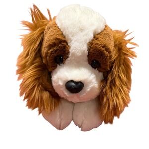 Aurora Cavalier King Charles Spaniel Plush Dog Brown White Stuffed Animal Toy
